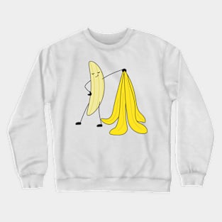 Funny picture banana Crewneck Sweatshirt